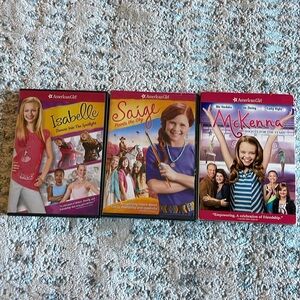 Three American Girl DVDs